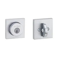 158 Square Deadbolt (Keyed One Side-SmartKey)