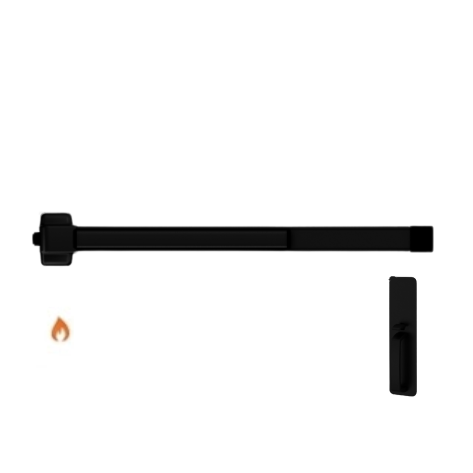 Von Duprin 22TP-BE-F - Thumbpiece, Blank Escutcheon Rim Exit Device Von Duprin 22 Series - Fire Rated