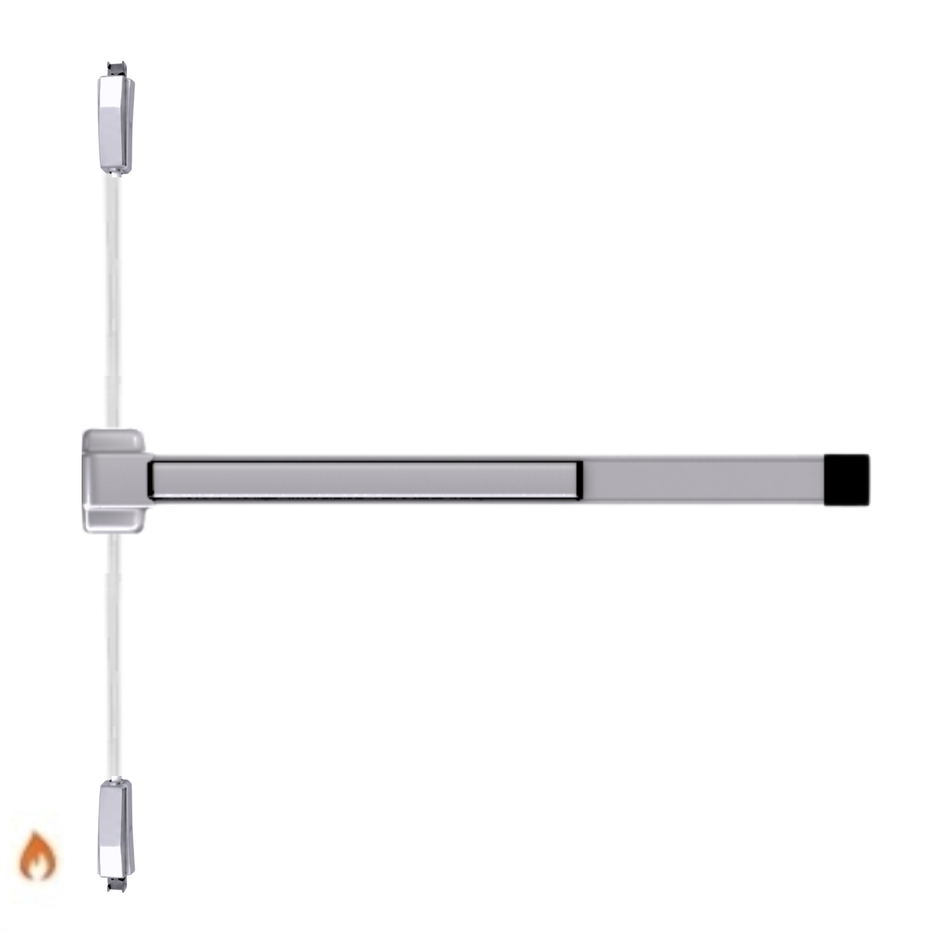 Von Duprin 2227EO-F - Exit Only Surface Mounted Vertical Rod Device Von Duprin 22 Series - Fire Rated