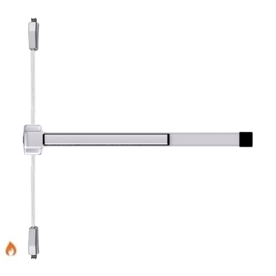 Von Duprin 2227EO-F - Exit Only Surface Mounted Vertical Rod Device Von Duprin 22 Series - Fire Rated