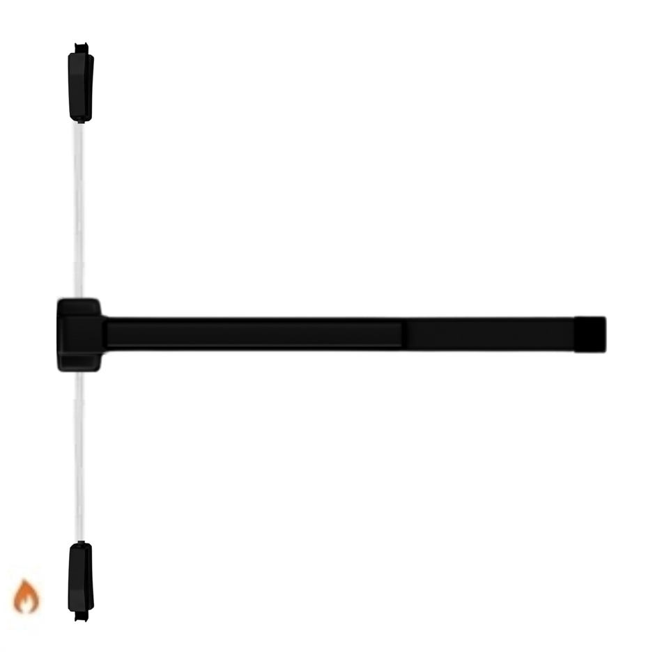 Von Duprin 2227EO-F - Exit Only Surface Mounted Vertical Rod Device Von Duprin 22 Series - Fire Rated