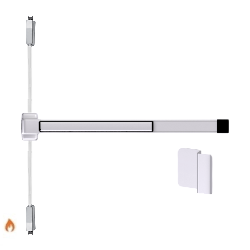 Von Duprin 2227DT-F - Dummy Trim Surface Mounted Vertical Rod Device Von Duprin 22 Series - Fire Rated