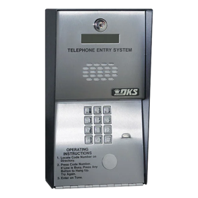 Door King 1802-090 Tele-Entry Surface Mount Hands Free with Electronic Directory