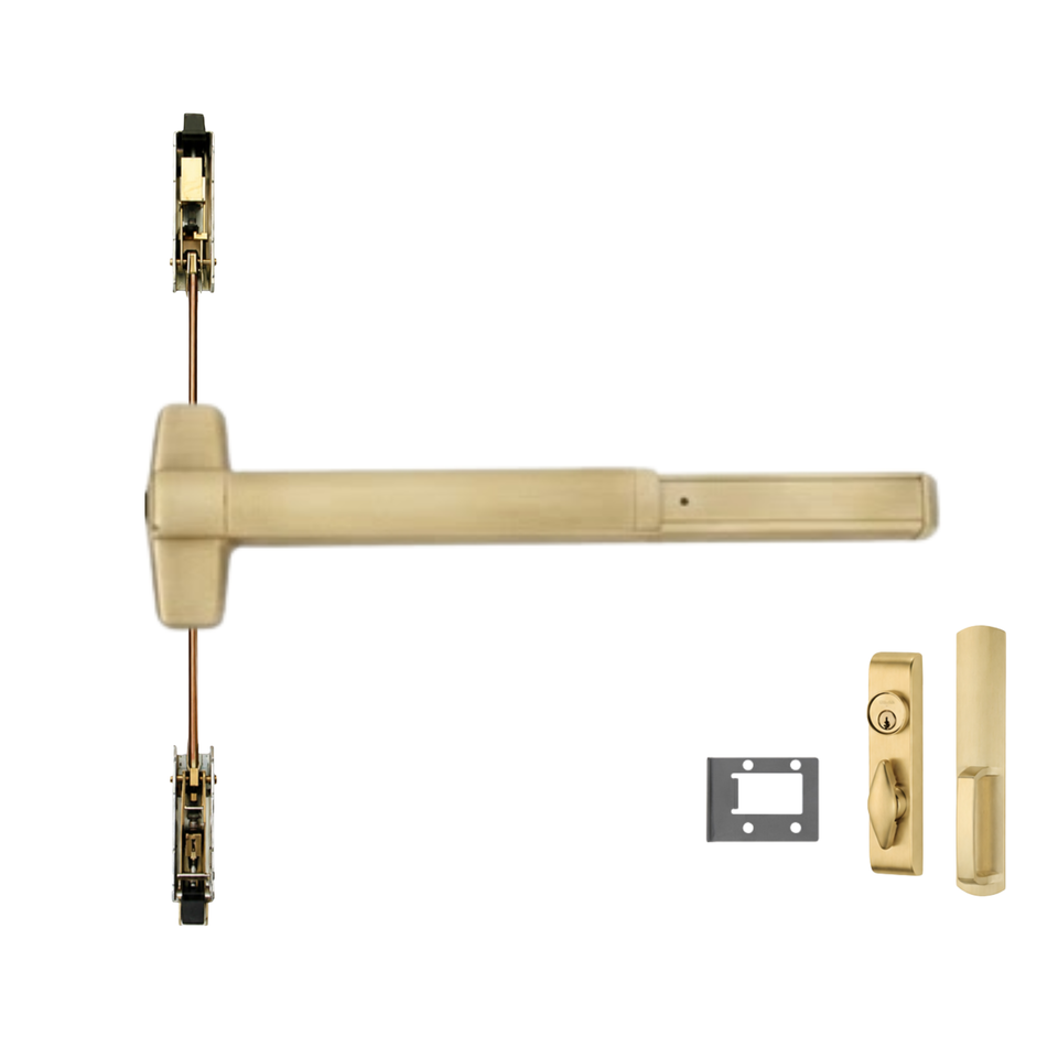 Von Duprin 9847WDC-TL/9947WDC-TL - Turn Lever, Wood Door Concealed Vertical Rod Device