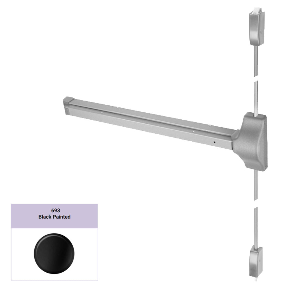 Accentra 1810 Series Surface Vertical Rod Exit Device - Panic Rated / Fire Rated