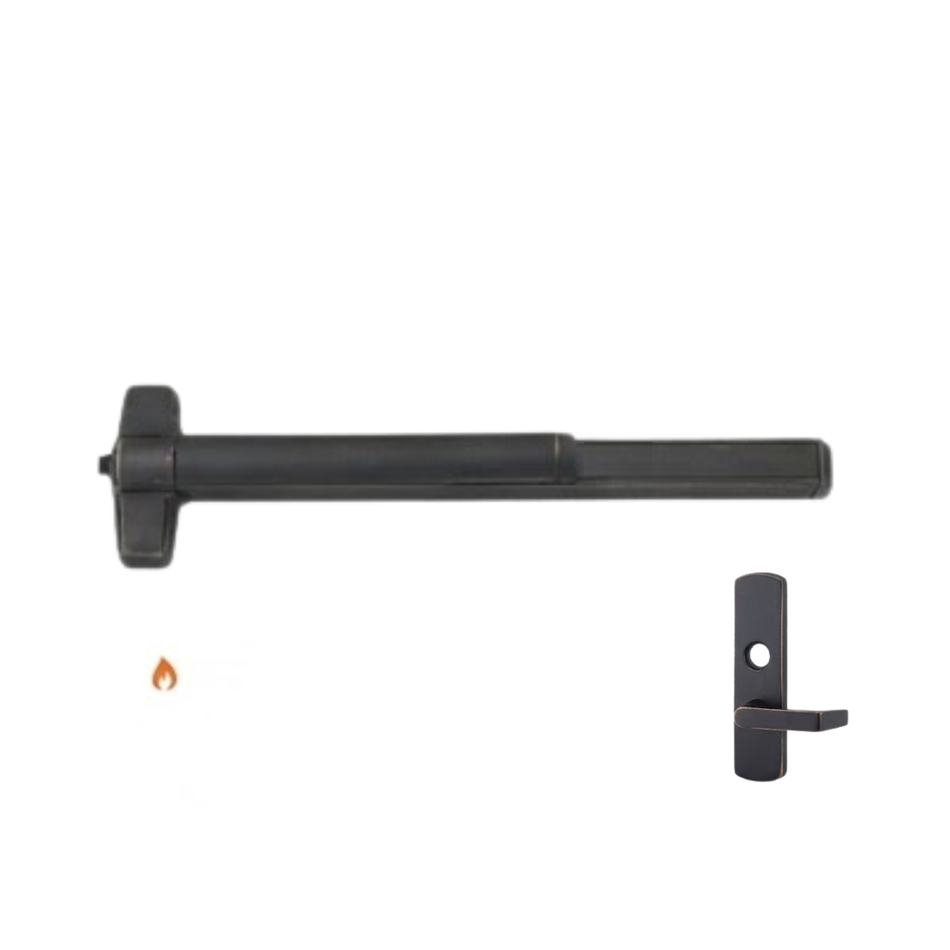 Von Duprin 98L-NL-F/99L-NL-F - Lever, Night Latch Rim Exit Device - Fire Rated