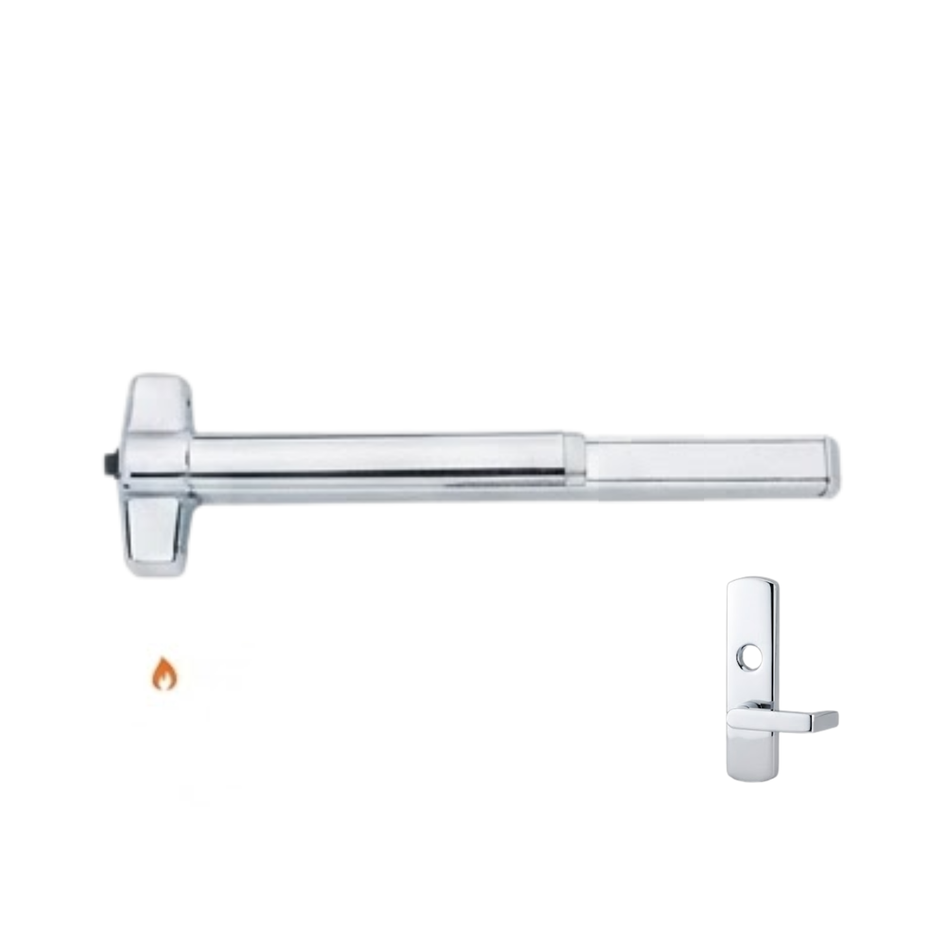Von Duprin 98L-KC-F/99L-KC-F - Lever, Key Capture Rim Exit Device - Fire Rated