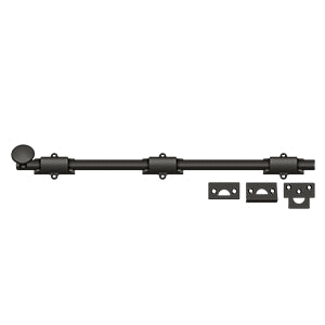 Deltana 18SB 18" Surface Bolt, Heavy-Duty, Solid Brass