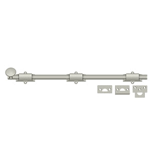 Deltana 18SB 18" Surface Bolt, Heavy-Duty, Solid Brass