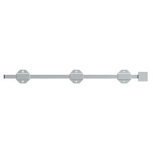 Deltana 18SBM 18" Modern Surface Bolt, Heavy-Duty, Solid Brass