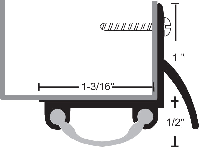 NGP 18V Vinyl Door Shoe