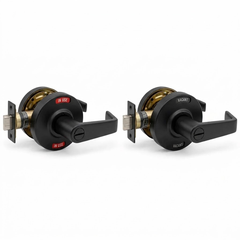 PDQ GT276 Indicator Grade 1 Cylindrical Lever Lock with VACANT / IN USE Indicator