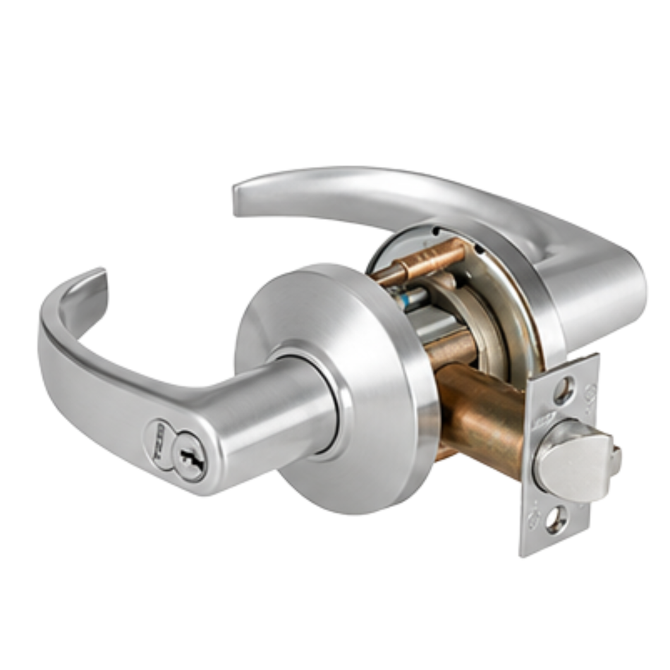 BEST 9K (UA) Entrance/Office Function - Grade 1 Cylindrical Keyed Lever Lock