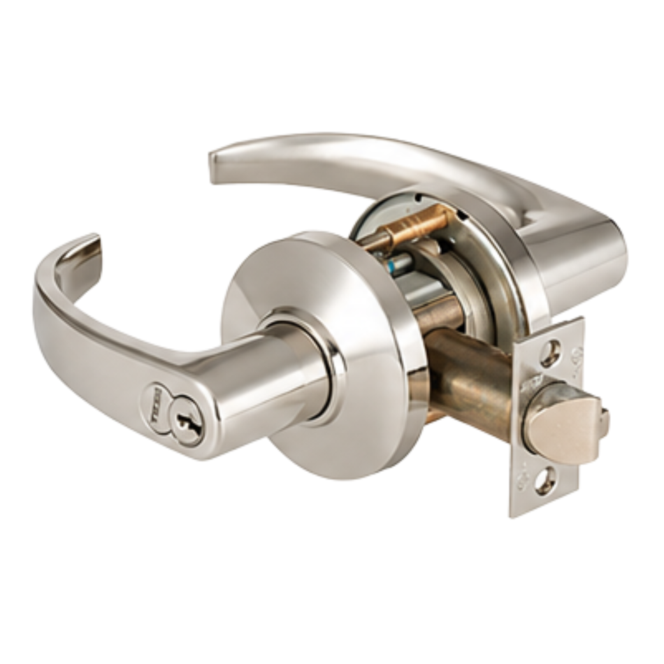 BEST 9K (AB) Entrance Function - Grade 1 Cylindrical Keyed Lever Lock