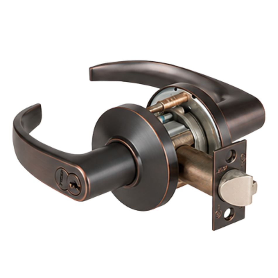 BEST 9K (UA) Entrance/Office Function - Grade 1 Cylindrical Keyed Lever Lock