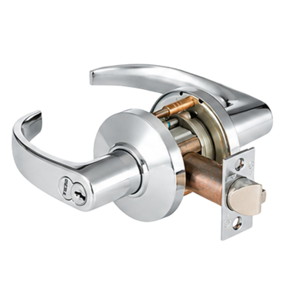 BEST 9K (UA) Entrance/Office Function - Grade 1 Cylindrical Keyed Lever Lock