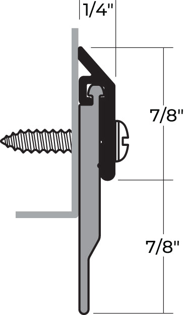 NGP 198N Neoprene Door Sweep
