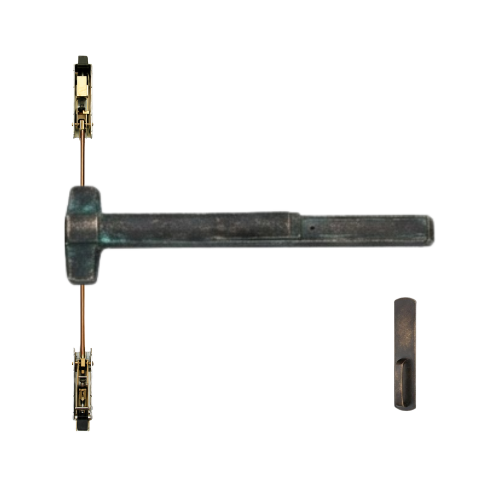Von Duprin 9847DT/9947DT - Dummy Trim Concealed Vertical Rod Device