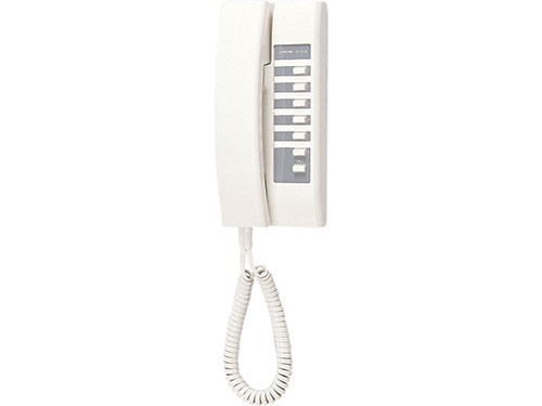 Aiphone - TD-6H/B WHITE 6 CALL-WALL MNT.