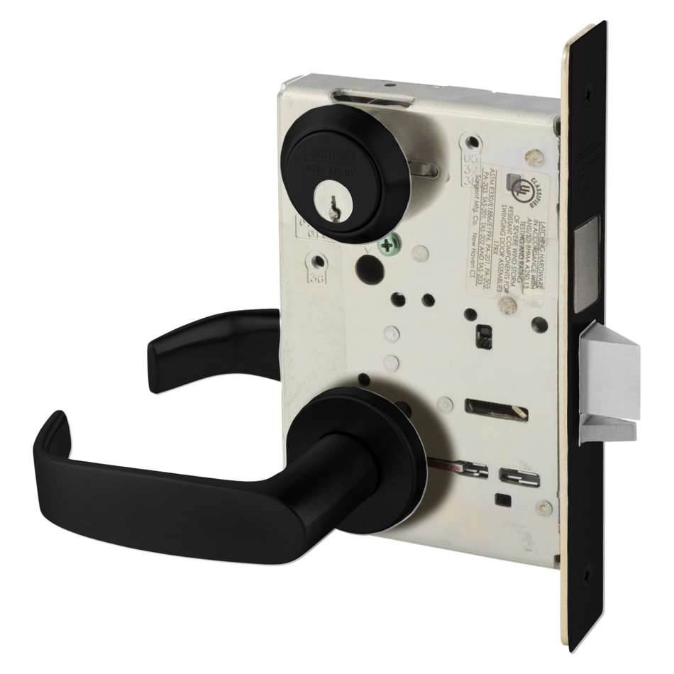 Sargent 8251 Storeroom Deadbolt Function, Heavy Duty Single Cylinder with Deadbolt Mortise Lock, Grade 1