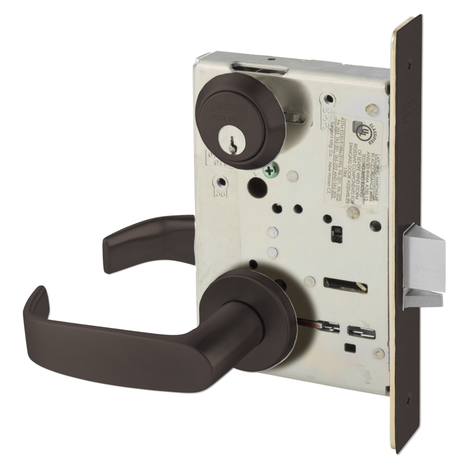 Sargent 8259 School Security Function, Heavy Duty Double Cylinder Mortise Lock, Grade 1
