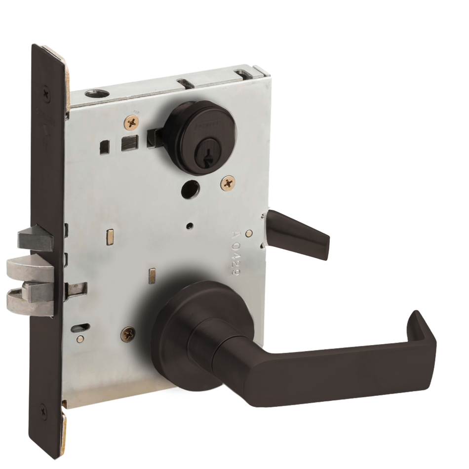 Falcon MA561 Classroom Lock - Grade 1 Single Cylinder Mortise Lock
