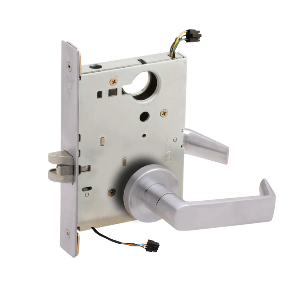 Schlage LV9091EL - Electrified Mortise Lock - Grade 1, Fail Safe, Outside Lever EL, No Cylinder Override