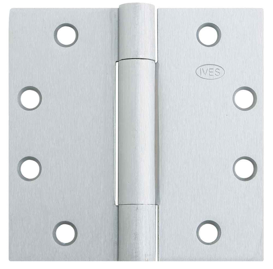Ives - 3CB1 Brass/Stainless Steel 3 Knuckle, Concealed Bearing Full Mortise Hinge
