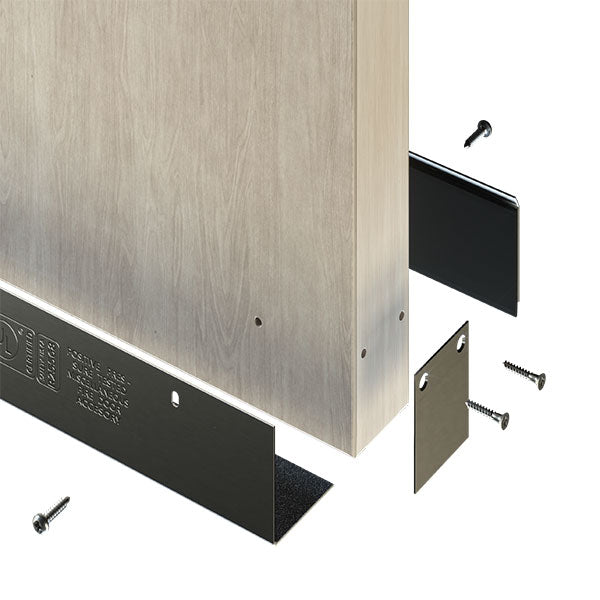 NGP 9590 Fire Door Bottom Excessive Gap Solution, Door Sweep and Shoe