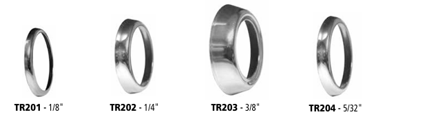 Olympus - TR200A - Trim Collar Package For 1-1/8” Diameter Cam Locks