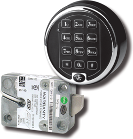 S & G 2006-108 Titan Pivotbolt Keypad Chrome