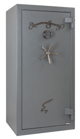 NF6032-E1-LTN-F-GY-A Residential 9-9-18 + 2 Gun Safe with ETL Certified 90 Minute Fire Protection