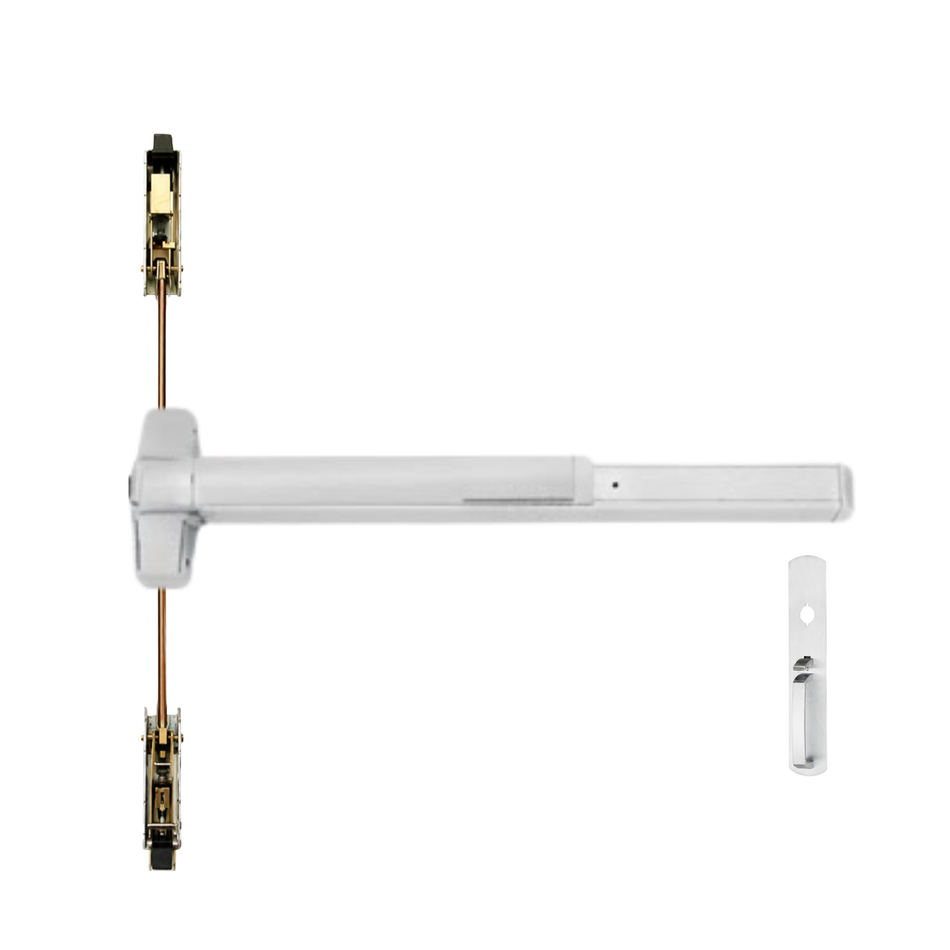 Von Duprin 9847TP/9947TP - Thumbpiece Concealed Vertical Rod Device