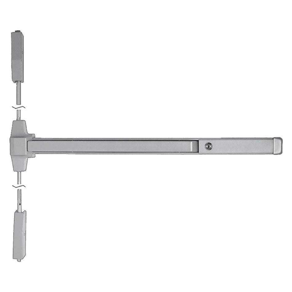 Falcon 20-V-EO Series Light-to-Medium Duty, Surface Vertical Rod Device - Exit Only