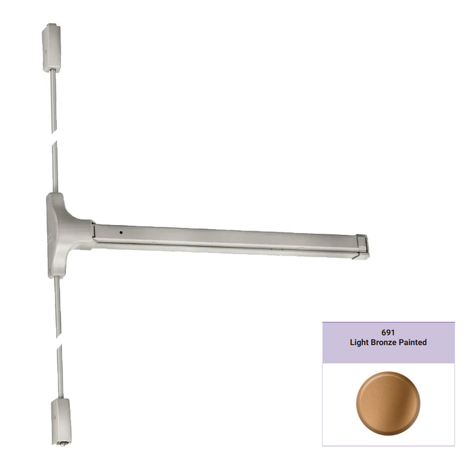 Accentra 2110 Series Surface Vertical Rod Exit Device - Panic Rated / Fire Rated