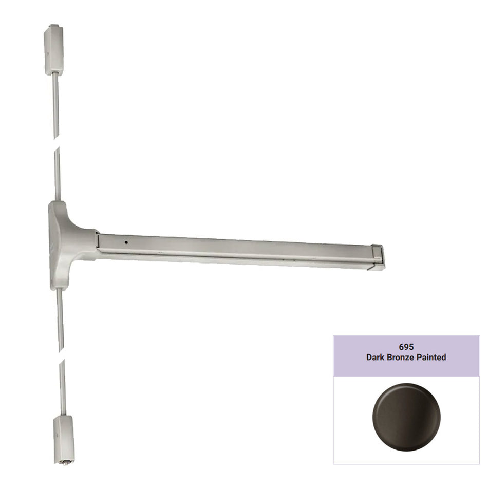 Accentra 2110 Series Surface Vertical Rod Exit Device - Panic Rated / Fire Rated