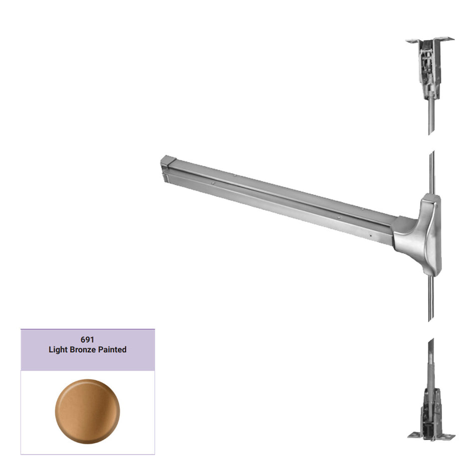 Accentra 2120 Series Concealed Vertical Rod Exit Device  - Panic Rated / Fire Rated