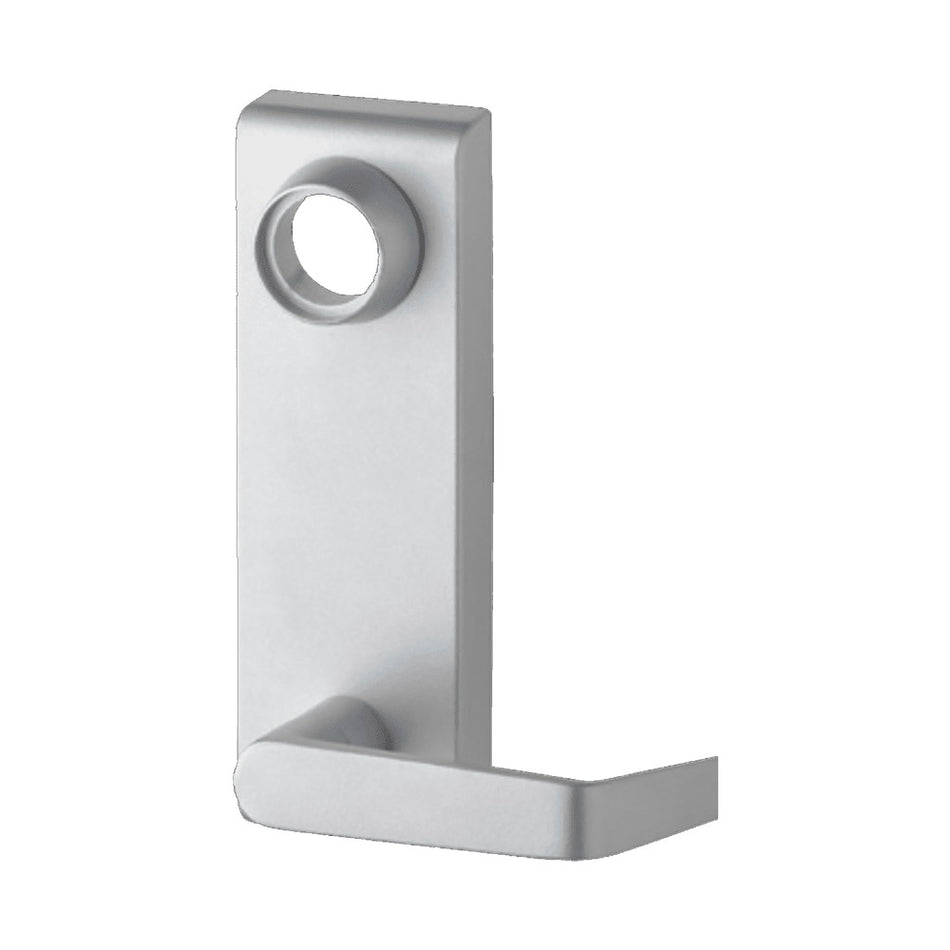 Falcon 212-L 20 Series Exit Device Trim, Escutcheon Lever - Key Locks or Unlocks