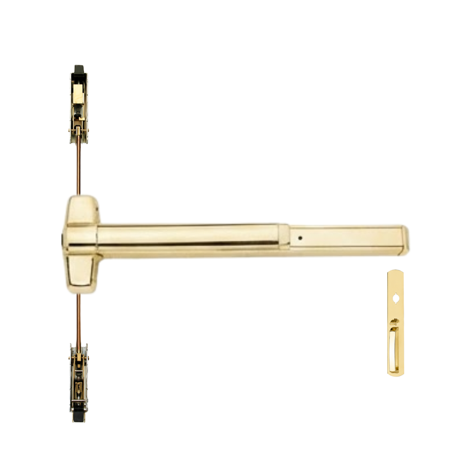 Von Duprin 9847TP/9947TP - Thumbpiece Concealed Vertical Rod Device