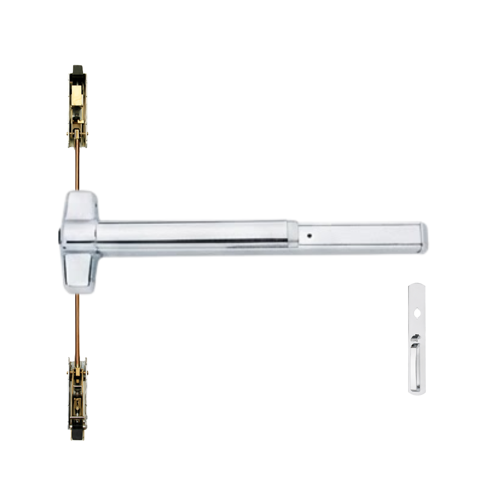 Von Duprin 9848TP/9948TP - Thumbpiece Concealed Vertical Rod Device