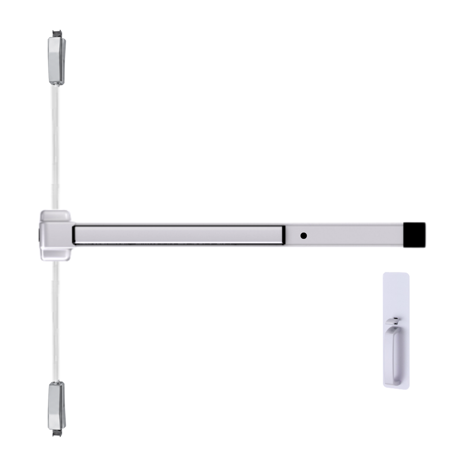 Von Duprin 2227TP-BE - Thumbpiece, Blank Escutcheon Surface Mounted Vertical Rod Device Von Duprin 22 Series