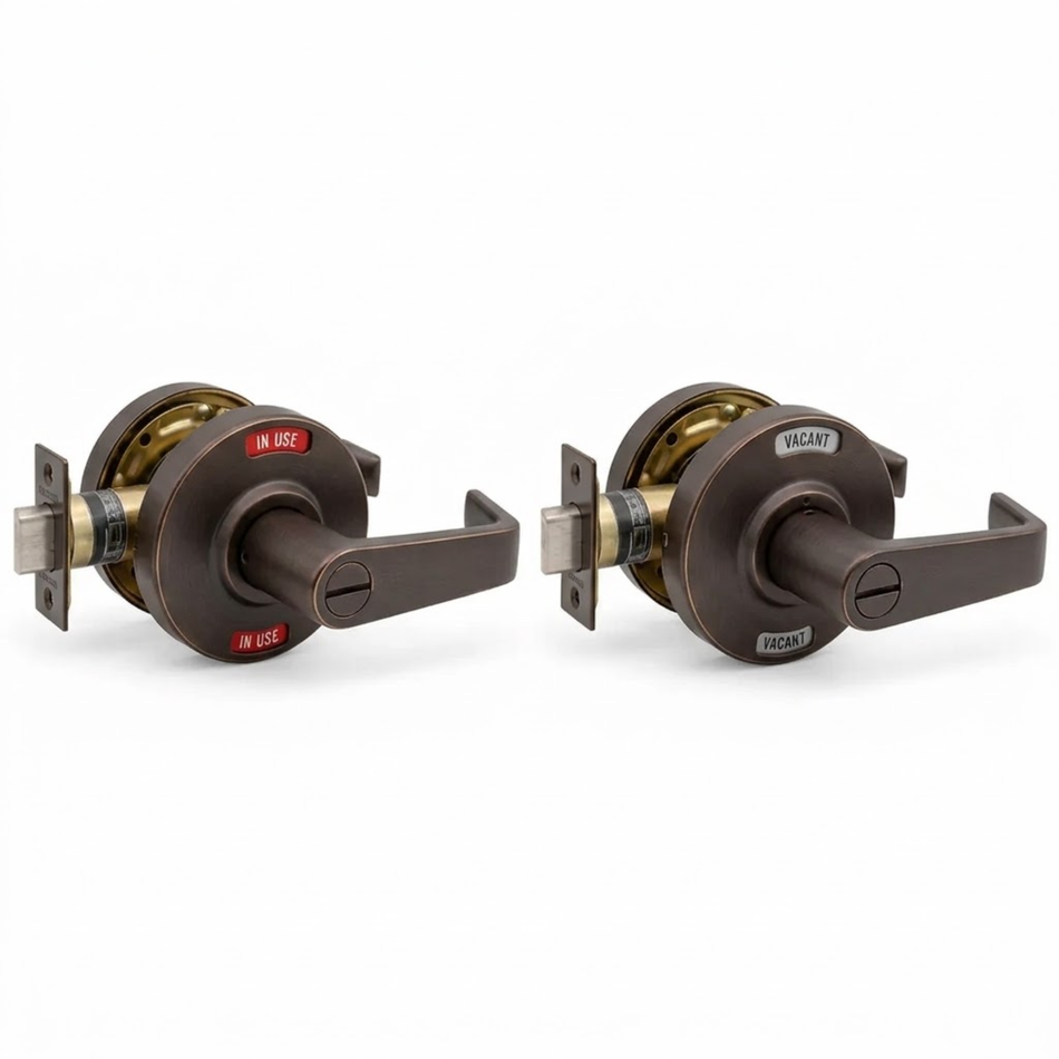 PDQ GT276 Indicator Grade 1 Cylindrical Lever Lock with VACANT / IN USE Indicator