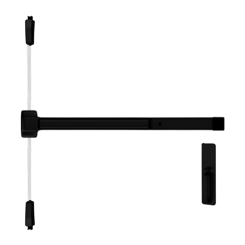 Von Duprin 2227TP-BE - Thumbpiece, Blank Escutcheon Surface Mounted Vertical Rod Device Von Duprin 22 Series