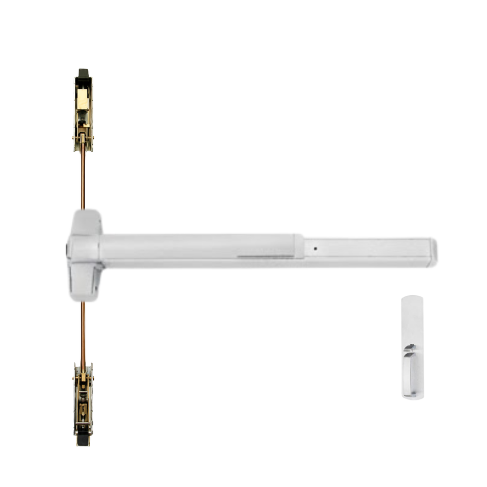 Von Duprin 9847TP-BE/9947TP-BE - Thumbpiece, Blank Escutcheon Concealed Vertical Rod Device