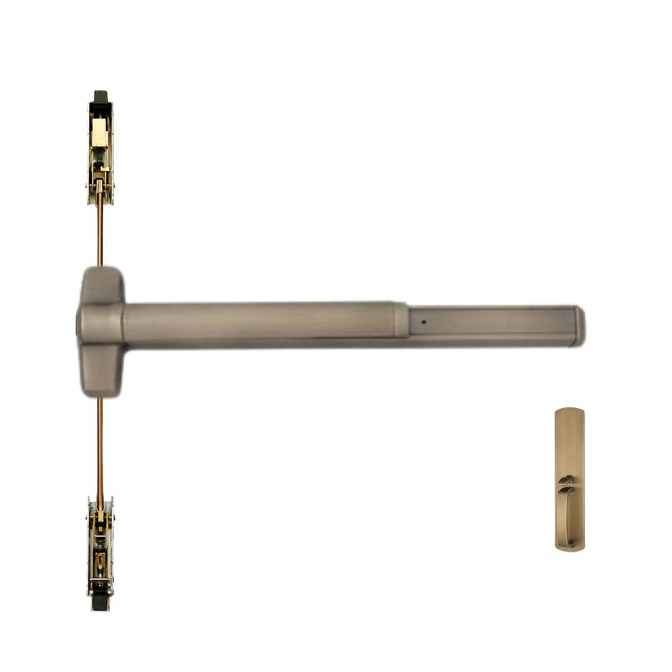 Von Duprin 9847TP-BE/9947TP-BE - Thumbpiece, Blank Escutcheon Concealed Vertical Rod Device