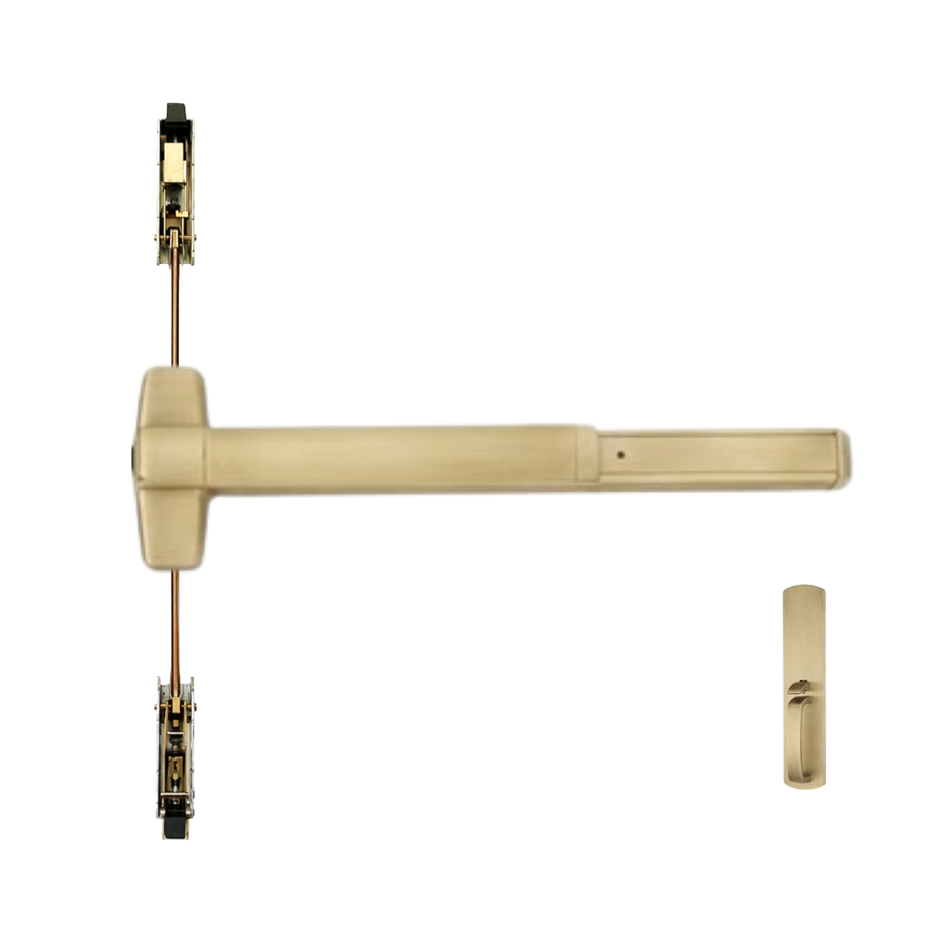 Von Duprin 9847TP-BE/9947TP-BE - Thumbpiece, Blank Escutcheon Concealed Vertical Rod Device