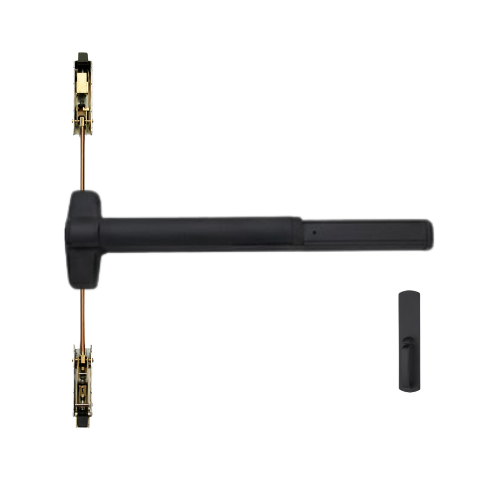 Von Duprin 9847TP-BE/9947TP-BE - Thumbpiece, Blank Escutcheon Concealed Vertical Rod Device