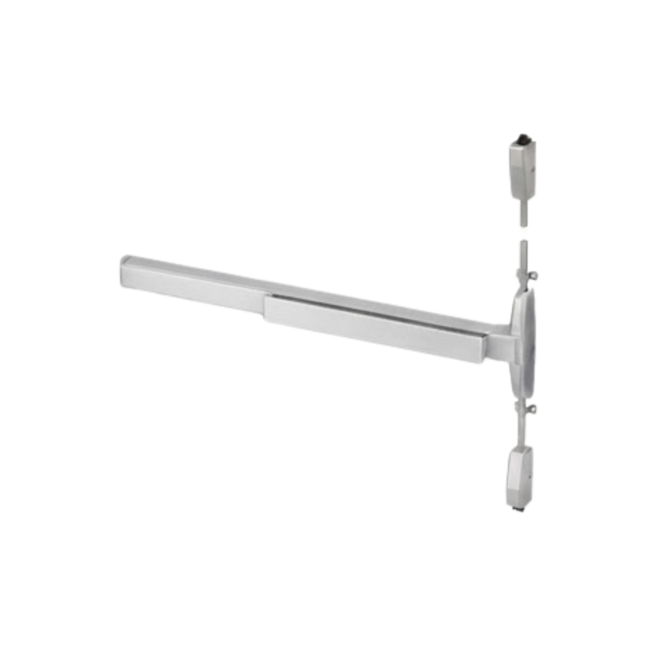 Von Duprin 7527EO Surface Vertical Rod Heavy Duty Narrow Stile Exit Device