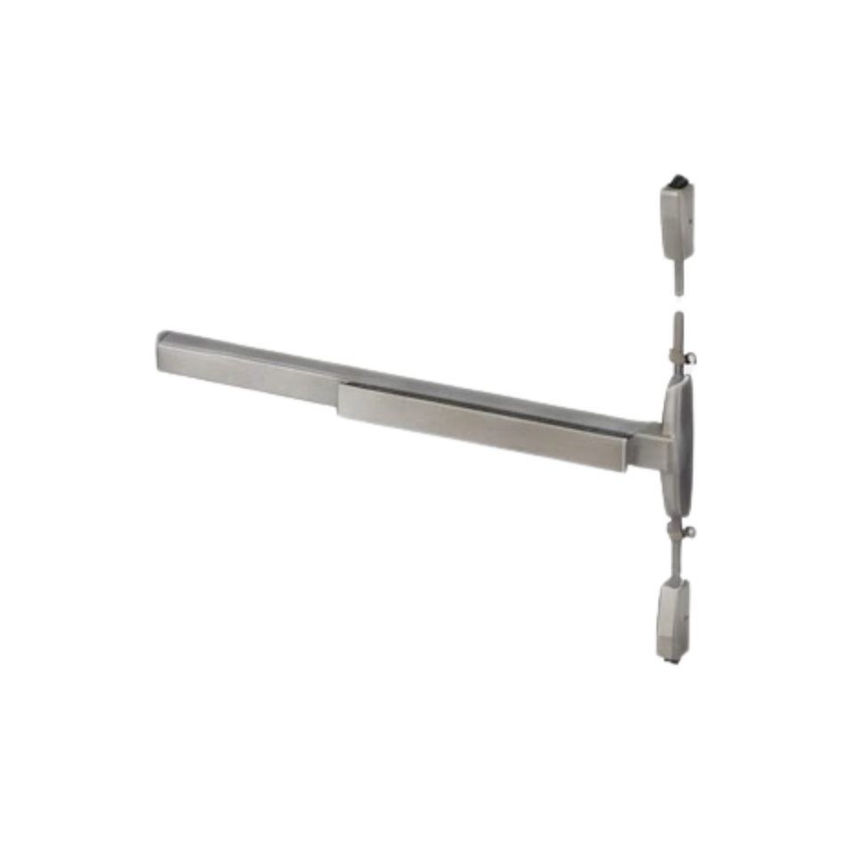 Von Duprin 7527EO Surface Vertical Rod Heavy Duty Narrow Stile Exit Device