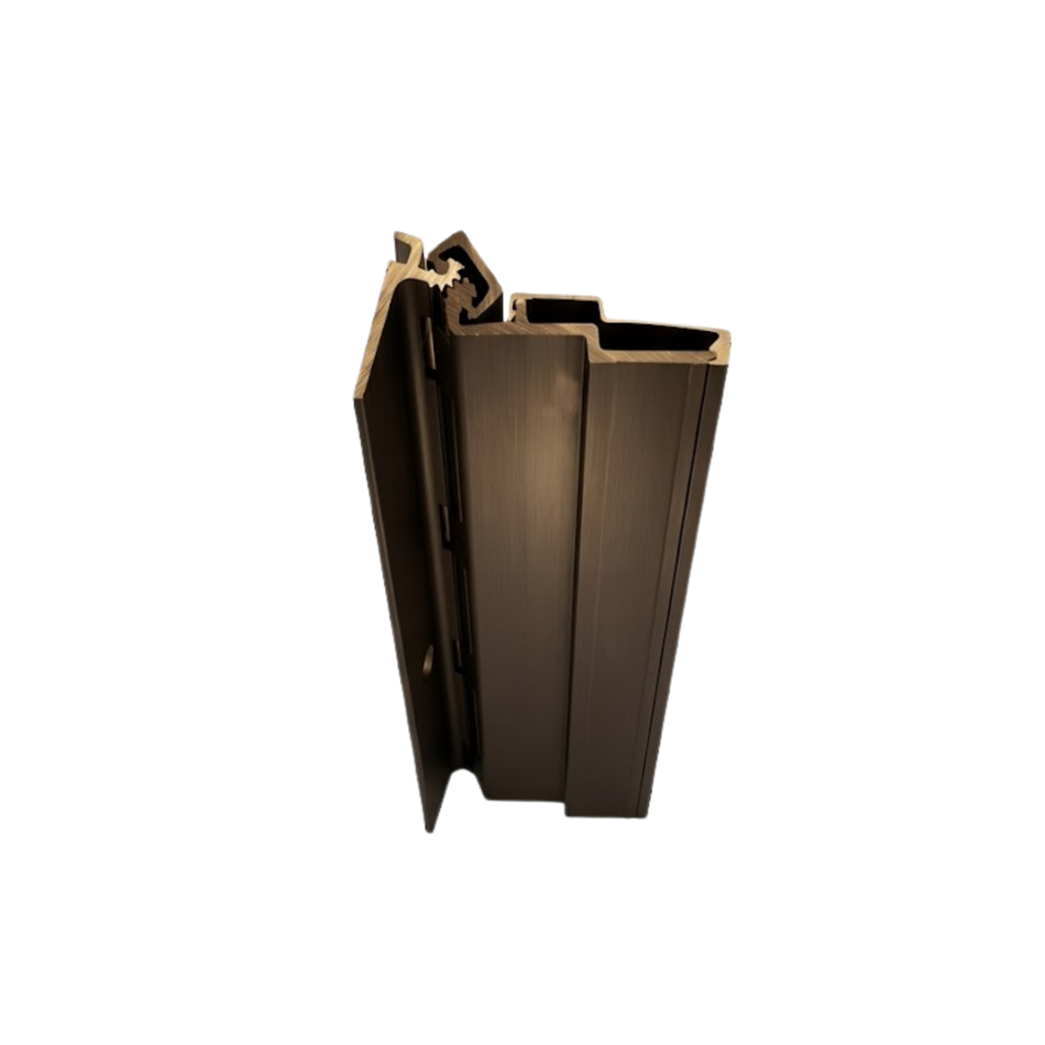 ABH A213HD Aluminum Continuous Gear Hinges Half Surface